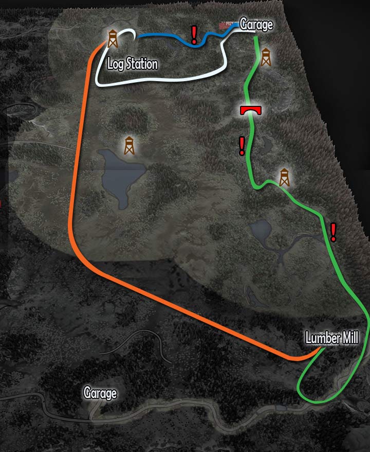 Scenariusz rozpoczynasz posiadając dostęp do trzech pojazdów, które łącznie mogą kosztować 7 gwiazdek - MudRunner: Torfowisko - mapa - MudRunner - poradnik do gry