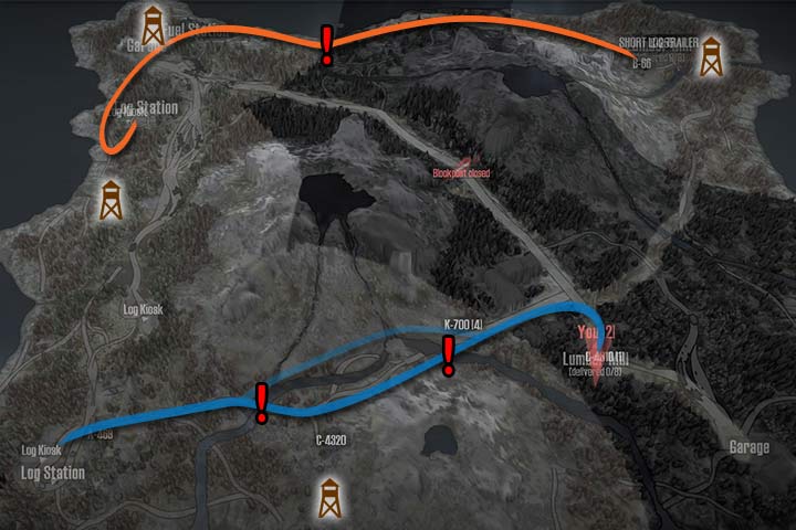 Ten scenariusz należy do kategorii łatwych, ponieważ możesz rozpocząć grę z trzema pojazdami, wartymi łącznie 7 gwiazdek - MudRunner: Wyspa - mapa - MudRunner - poradnik do gry