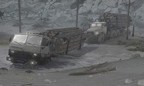 3 - MudRunner: Transport drewna - efektywny sposób - MudRunner - poradnik do gry