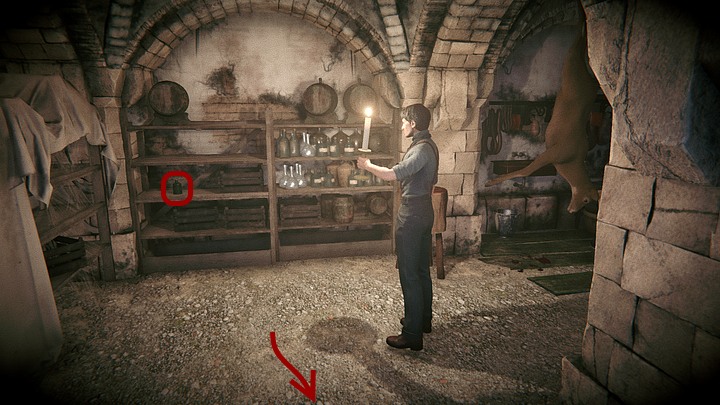 Skieruj się do końca korytarzyka, w którym się znajdujesz (w górę ekranu) - Dowiedz się, co wie Ailsa | Solucja Black Mirror - Black Mirror - solucja, poradnik