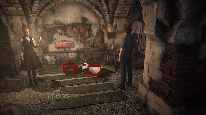 Zbadaj pełną krwi balię i ciało leżącej przy niej pokojówki - lekarka wskaże przyczynę śmierci - Zbadaj okoliczności śmierci Ailsy | Solucja Black Mirror - Black Mirror - solucja, poradnik