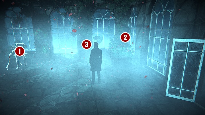 Teraz w szklarni pojawią się zjawy i znów należy bardzo uważać, by nie zostać zabitym - w newralgicznych momentach (kiedy obraz zacznie ciemnieć) wycofuj się w dół ekranu - Dowiedz się więcej o kobiecie, która się utopiła | Solucja Black Mirror - Black Mirror - solucja, poradnik