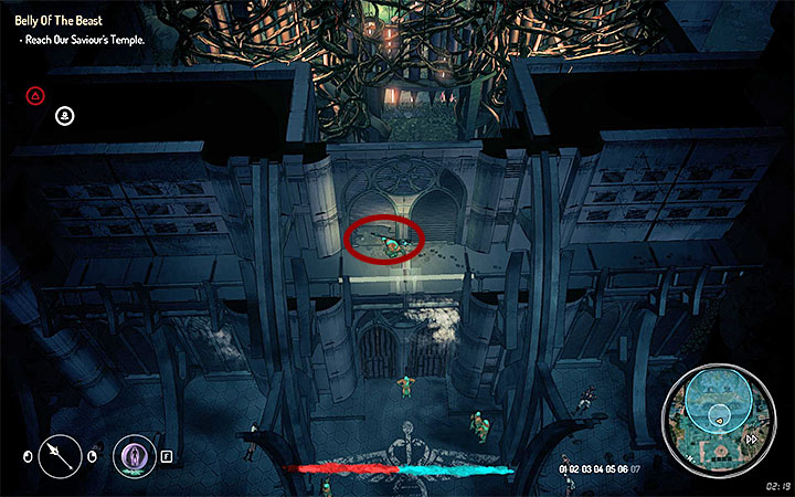Świątynia Naszego Zbawcy (Our Saviors Temple) znajduje się na południe od wioski Artee z poprzedniego questu, w południowo-wschodniej części sektora 3 Peh - Trzewia bestii | Zadania główne | Solucja Seven The Days Long Gone - Seven The Days Long Gone - poradnik do gry