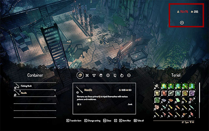 W trakcie gry odnajduje się mnóstwo interaktywnych pojemników, w których składowane są przedmioty - Porady na start do Seven The Days Long Gone - Seven The Days Long Gone - poradnik do gry