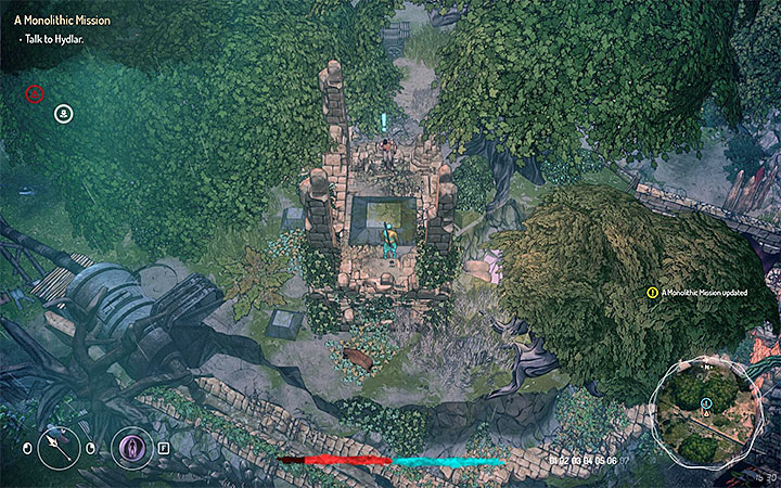 Na sam koniec Hydlar poprosi o spotkanie się z nim w miejscu gdzie spotykają się sygnatury energetyczne wszystkich monolitów - Zadania strefy 2 (Wiza 02) | Seven The Days Long Gone - Seven The Days Long Gone - poradnik do gry