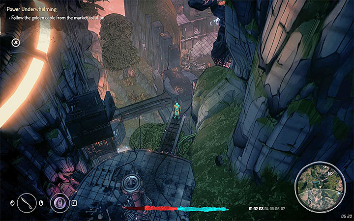 Złoty kabel prowadzi w stronę Trzęsawisk (The Mire) - Zadania strefy 3 (Wiza 03) | Seven The Days Long Gone - Seven The Days Long Gone - poradnik do gry