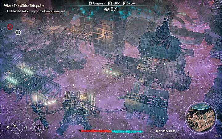 Kolejny cel podróży to Cmentarzysko Gigantów (Giants Graveyard) zlokalizowane na terenie sektora 7 - Kontrakty technomagów | Zadania poboczne | Seven The Days Long Gone - Seven The Days Long Gone - poradnik do gry