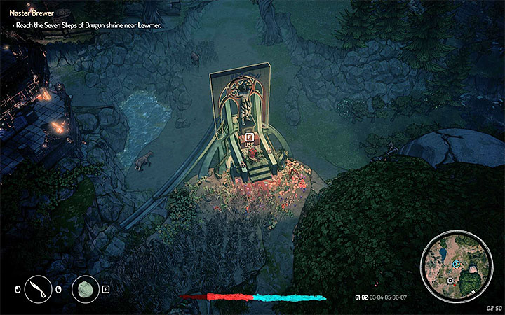 Otrzymane od biomantki zadanie dotyczy odwiedzenia kapliczki znajdującej się na północny-zachód od Lewmer - Jak odblokować stanowiska do craftingu w Lewmer w Seven The Days Long Gone? - Seven The Days Long Gone - poradnik do gry