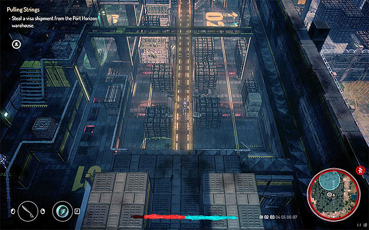 W zależności od powodu wizyty w porcie do zbadania możesz mieć różne jego części - Jak zinfiltrować Port Horyzont w Seven The Days Long Gone? - Seven The Days Long Gone - poradnik do gry