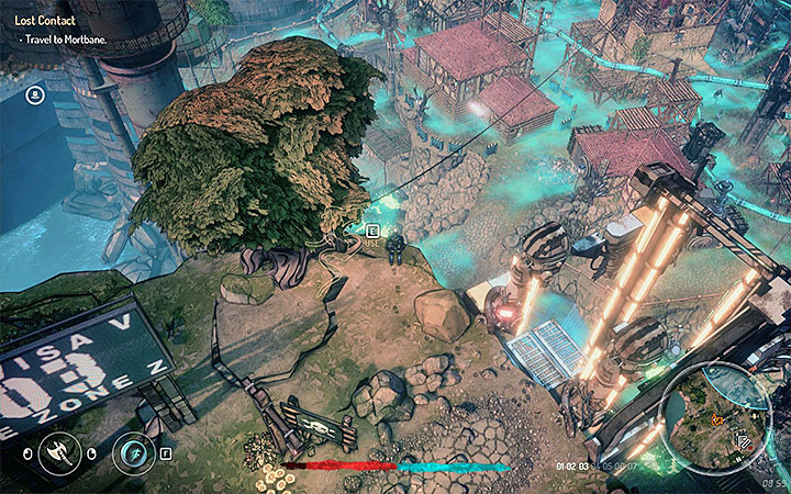 Mortbane jest dość daleko na północny-wschód od osady Lewmer i możesz tam dotrzeć na dwa sposoby - Kontaktu brak (Lost Contact) | Zadania główne | Solucja Seven The Days Long Gone - Seven The Days Long Gone - poradnik do gry