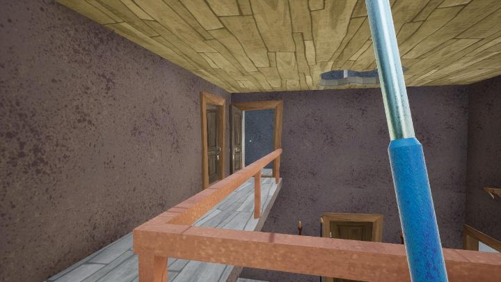 Teraz wróć na piętro, na którym rozpocząłeś rozgrywkę i udaj się do ostatniego pomieszczenia w korytarzu - Hello Neighbor: Hello Granny - solucja - Hello Neighbor - poradnik do gry