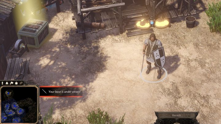 Pustelnik będzie miał przydatne dla ciebie informacje. - Liannon - Źródło zarazy | Kampania, solucja Spellforce 3 - SpellForce 3 - poradnik do gry