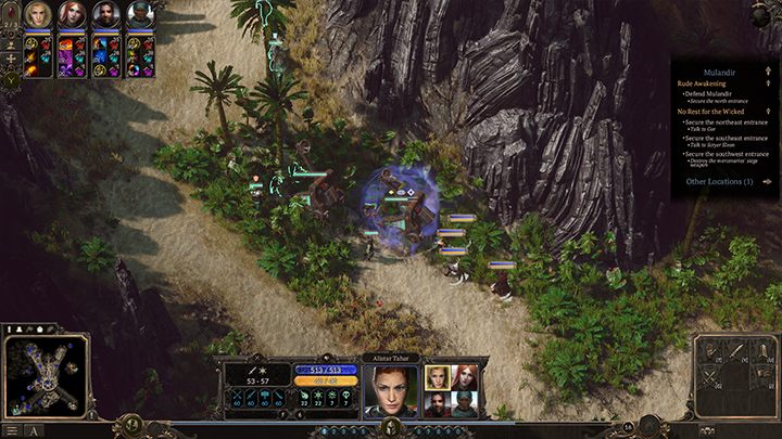 Katapulty można bardzo łatwo odciągnąć od reszty wrogich sił. - Mulandir - Brutalna pobudka | Kampania, solucja Spellforce 3 - SpellForce 3 - poradnik do gry