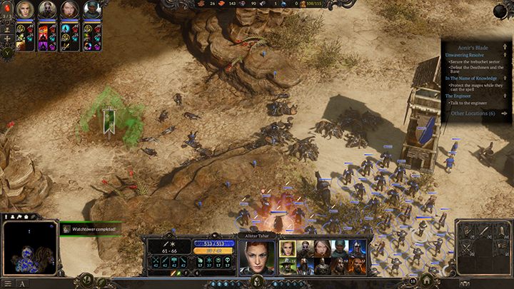 Misja tylko na początku może sprawiać wrażenie trudnej. - Ostrze Aonira - Niezachwiana stanowczość | Kampania, solucja Spellforce 3 - SpellForce 3 - poradnik do gry