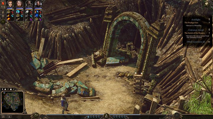 By wyruszyć w dalszą drogę będziesz musiał aktywować portal. - Światłość - Syn marnotrawny cz.1 | Kampania, solucja Spellforce 3 - SpellForce 3 - poradnik do gry