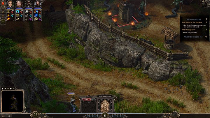 By uwolnić miejscowych konieczne będzie zniszczenie Totemu - to on przyzywa kolejne meduzy. - Nieznana wyspa - Syn marnotrawny cz.2 | Kampania, solucja Spellforce 3 - SpellForce 3 - poradnik do gry