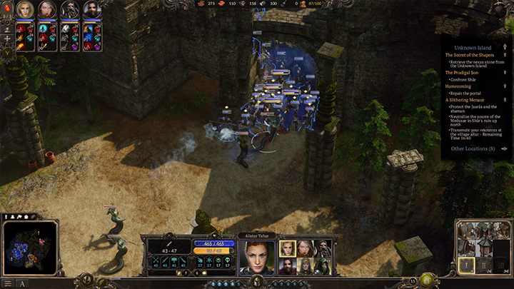 Kiedy będziesz już posiadał armie meduzy nie będą wielkim zagrożeniem. - Nieznana wyspa - Syn marnotrawny cz.2 | Kampania, solucja Spellforce 3 - SpellForce 3 - poradnik do gry