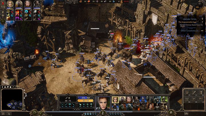 Twoje początkowe siły pozwolą ci bez problemu zająć twierdzę. - Skanderska Głusza - Wiekuista klatka | Kampania, solucja Spellforce 3 - SpellForce 3 - poradnik do gry