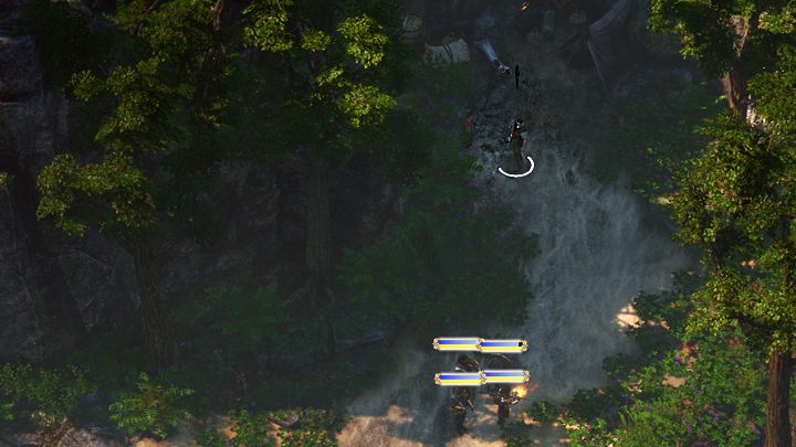 Uchodźca na południu może ci powiedzieć jak dostać się za mury. - Skanderska Głusza - Wiekuista klatka | Kampania, solucja Spellforce 3 - SpellForce 3 - poradnik do gry