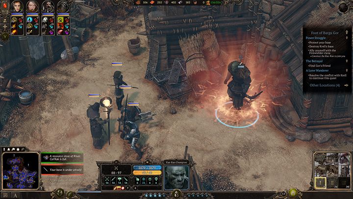 Jeden przywódca będzie skonny do współpracy z tobą, pozostałych będziesz musiał skrócić o głowę. - Podnóże Barga Gor - Walka o władzę | Kampania, solucja Spellforce 3 - SpellForce 3 - poradnik do gry