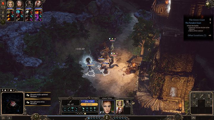 Meduzy są trudnym przeciwnikiem, najlepiej walczyć z pojedynczymi osobnikami. - Zielone wybrzeże | Kampania, solucja Spellforce 3 - SpellForce 3 - poradnik do gry