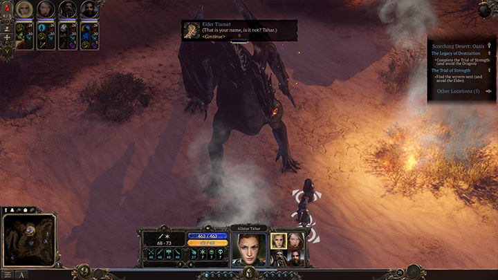 Gra da ci tutaj możliwość uniknięcia walki. - Skwarna Pustynia - Oaza - Dziedzictwo Zniszczenia | Kampania, solucja - SpellForce 3 - poradnik do gry