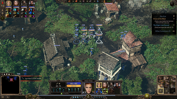 Jako, że od początku będziesz posiadał niewielkie siły, to obrona twojego terytorium nie będzie trudna. - Oko - Więzienie umysłu | Kampania, solucja Spellforce 3 - SpellForce 3 - poradnik do gry