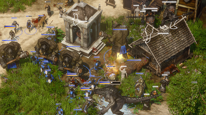 W tej misji dobrze jest skorzystać z trolli. - Podnóże Gór Wietrznych - Rządca dusz | Kampania, solucja Spellforce 3 - SpellForce 3 - poradnik do gry