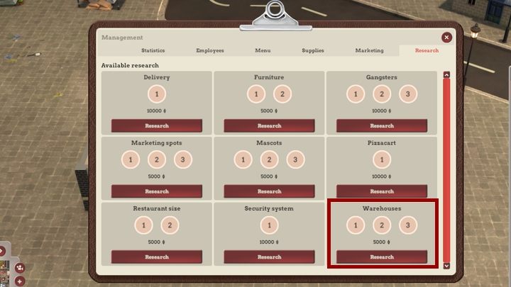 W czasie wolnej rozgrywki, kuszące jest wynajęcie restauracji w ruchliwej okolicy - Porady na start Pizza Connection 3 - Pizza Connection 3 - poradnik do gry