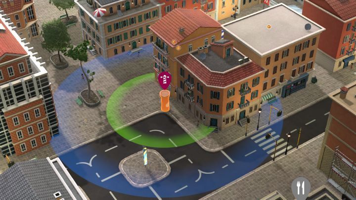 Słupy ogłoszeniowe mają określony obszar działania. - Reklama pizzerii | Poradnik na start | Pizza Connection 3 - Pizza Connection 3 - poradnik do gry