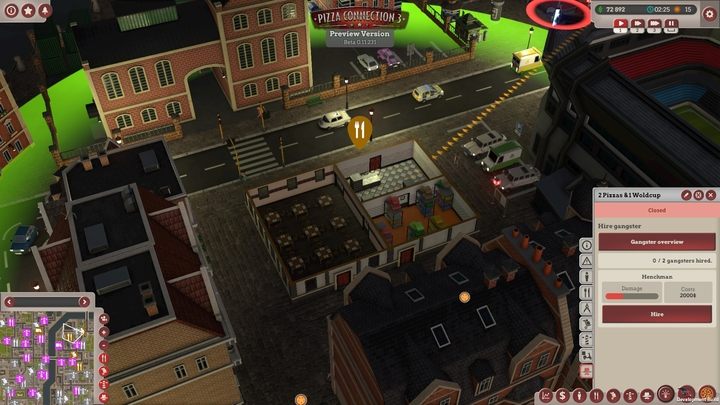Możemy wynająć gangstera - Londyńska walka na pizzę | Opis przejścia Pizza Connection 3 - Pizza Connection 3 - poradnik do gry