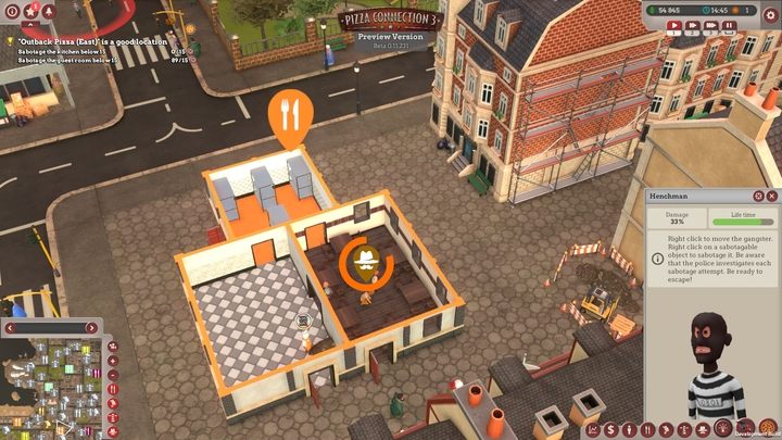 Sabotujemy lokal konkurencji - Ciotka z Australii | Opis przejścia Pizza Connection 3 - Pizza Connection 3 - poradnik do gry