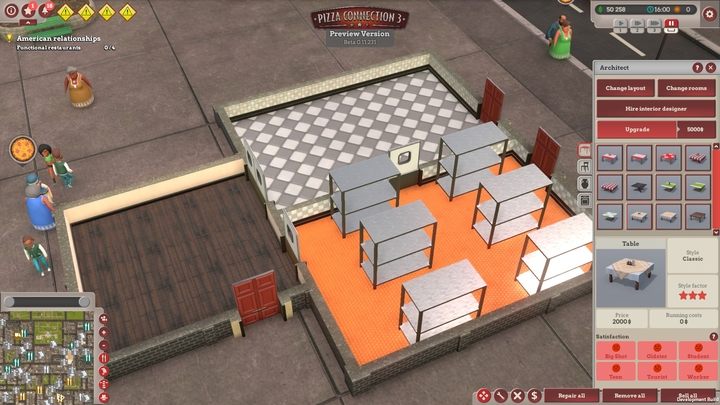 Musimy otworzyć i urządzić 4 restauracje - Dobrze być w Ameryce | Opis przejścia Pizza Connection 3 - Pizza Connection 3 - poradnik do gry