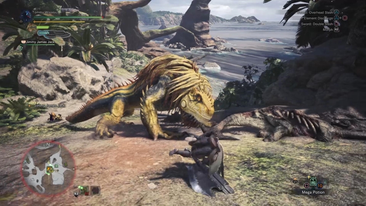 Uniki, bieg i odskoki zużywają staminę. Gdy spadnie ona do zera, twoja postać będzie wyczerpana i podatna na ataki. - Porady ogólne do Monster Hunter World - Monster Hunter World - poradnik do gry