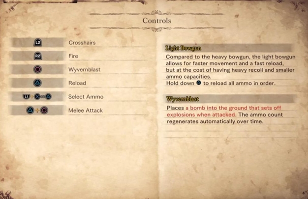 Podobnie jak z Heavy Bowgun - nie możesz robić combosów jak przy innych broniach - Light Bowgun | Bronie w Monster Hunter World - Monster Hunter World - poradnik do gry