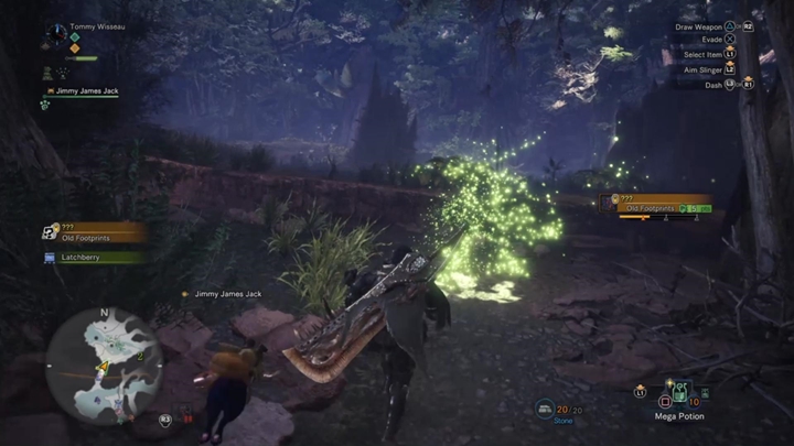 Podążaj cały czas za świetlikami. - Tropienie potworów w Monster Hunter World - Monster Hunter World - poradnik do gry