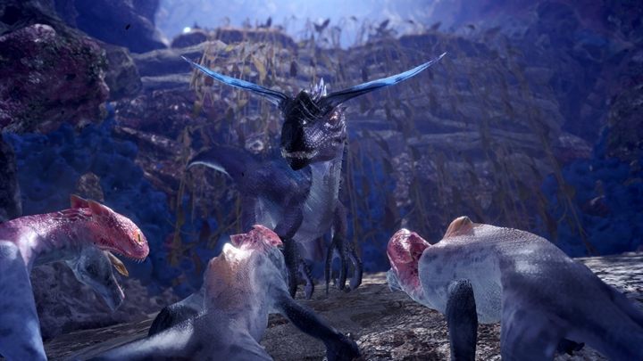 Charakterystyka: Ten dziwny potwór oślepia ofiary i wrogów specjalnym pulsującym narządem przy głowie - Tzitzi Ya Ku - taktyka, odporność, słabe strony | Monster Hunter World - Monster Hunter World - poradnik do gry