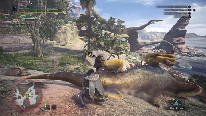 Wykorzystując niektóre bronie, możesz ogłuszyć wroga, gdy atakujesz go w głowę. - Walka z potworem - garść porad do Monster Hunter World - Monster Hunter World - poradnik do gry