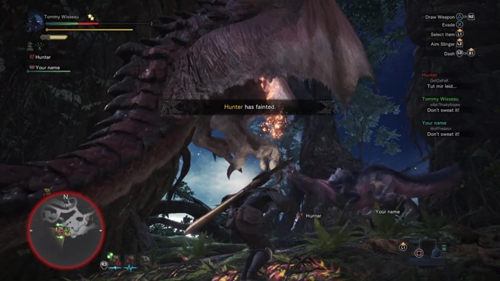 Gdy potwory walczą ze sobą, możesz to wykorzystać na swoją korzyść. - Walka z potworem - garść porad do Monster Hunter World - Monster Hunter World - poradnik do gry