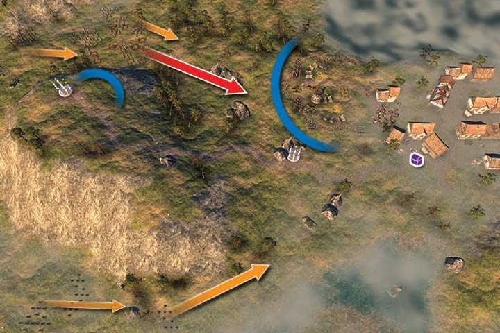 Obrona małego fortu będzie niełatwym zadaniem - Misja 13 - Tir Assin | Kampania w Hex Commander - Hex Commander - poradnik do gry