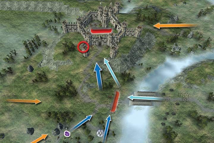 Zanim przejdziesz do ataku, będziesz musiał zniszczyć przednią straż - Misja 14 - Enalone | Kampania w Hex Commander - Hex Commander - poradnik do gry