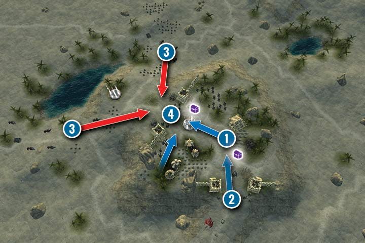 W tej misji będziesz musiał obronić osadę orków przed armią krasnoludów - Misja 21 - Starzy sojusznicy | Kampania Zielonoskórych (Orków) w Hex Commander - Hex Commander - poradnik do gry