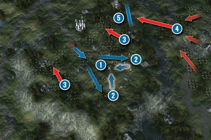 Na miejscu, okazuje się, że spotykasz iluzję Percivala (1) - Misja 24 - Grób Percivala | Kampania Zielonoskórych (Orków) w Hex Commander - Hex Commander - poradnik do gry