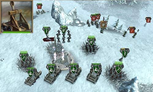 Katapulty są bardzo wrażliwe na ataki, ale samem mogą zadać potężne obrażenia. Zawsze dbaj o ich bezpieczeństwo. - Katapulta | Opis Jednostek Imperium w Hex Commander - Hex Commander - poradnik do gry