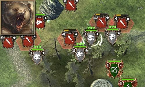 Niedźwiedzie to niezwykle odporna jednostka walcząca wręcz, która może spowalniać każdego wroga. - Niedźwiedzie | Opis jednostek Elfów w Hex Commander - Hex Commander - poradnik do gry