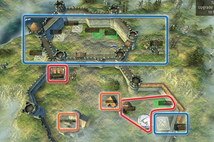 Obiekty rekrutacyjne - Opis zamku (twoja baza) w Hex Commander - Hex Commander - poradnik do gry