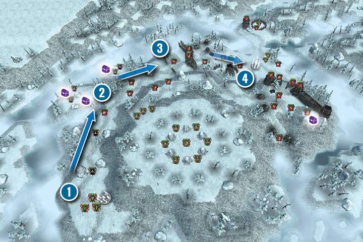 Przed tobą wymagająca misja, w której będziesz dowodził przede wszystkim bohaterami - Misja 25 - Początek końca | Kampania Elfów w Hex Commander - Hex Commander - poradnik do gry