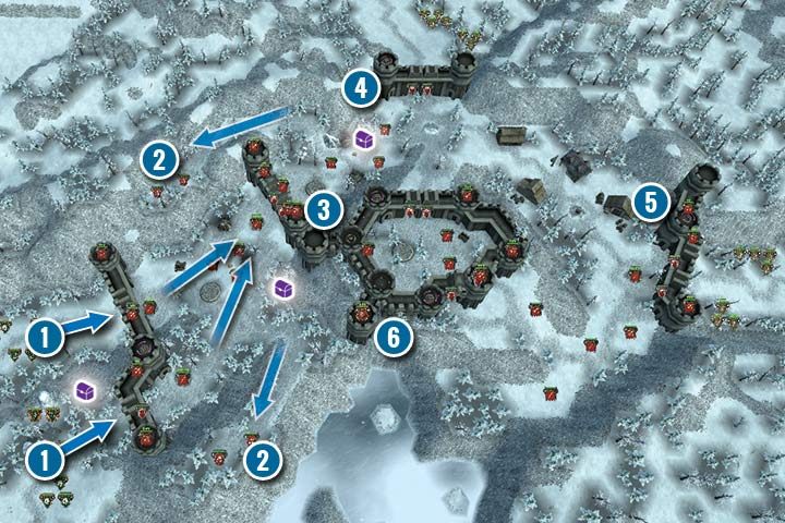 Jest to silnie ufortyfikowana twierdza, która jest dość trudna do zdobycia - Zrujnowana Twierdza | Misja poboczna w Hex Commander - Hex Commander - poradnik do gry