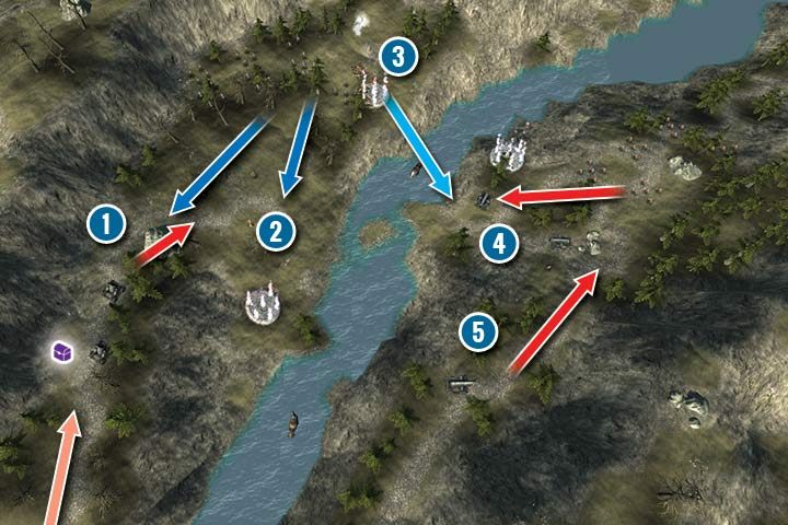 Mimo przewagi wroga, technologicznie oraz liczebnej, jest to dość łatwa misja, jeśli wykonasz kilka rzeczy w odpowiedniej kolejności - Misja 21 - Zasadzka nad urwiskiem | Kampania Elfów w Hex Commander - Hex Commander - poradnik do gry