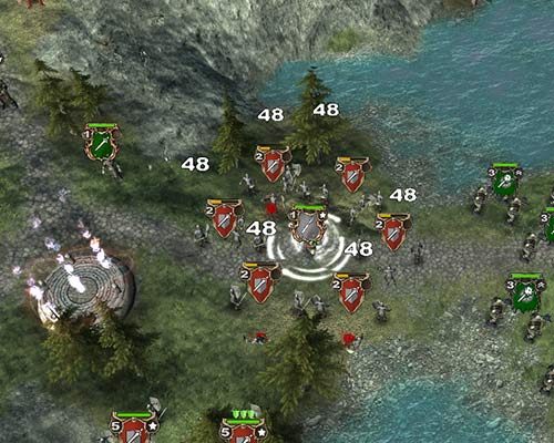 Guarg jest specjalistą w walce wręcz z wieloma wrogami. - Misja 9 - Spotkanie z orkami | Kampania Zielonoskórych (Orków) w Hex Commander - Hex Commander - poradnik do gry